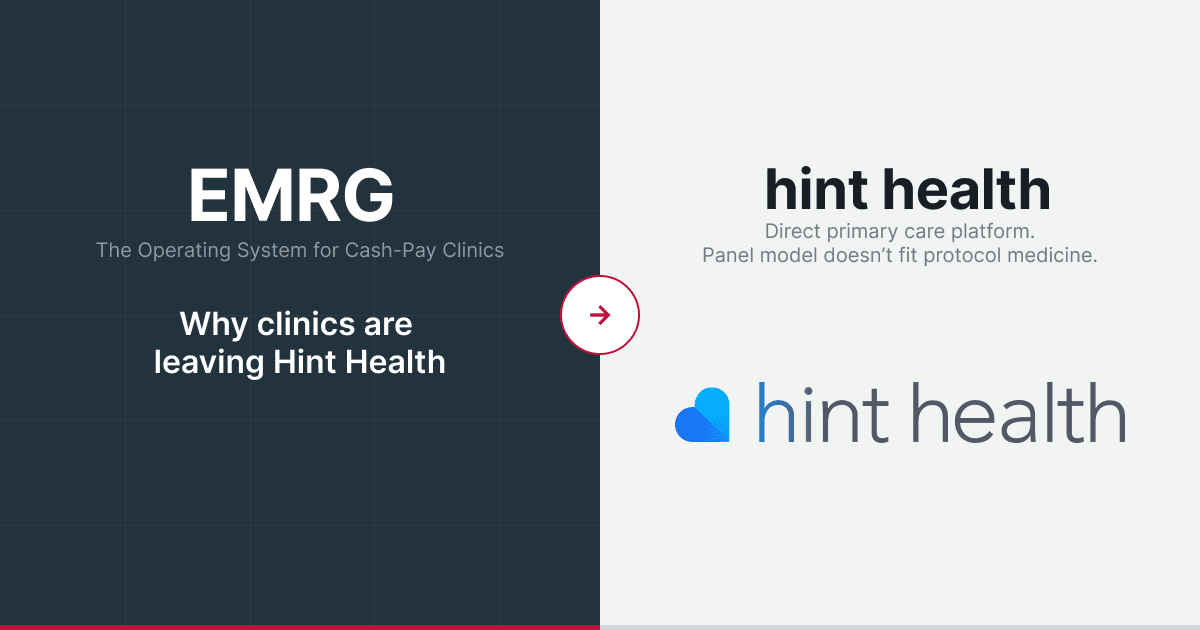 Why Cash-Pay Clinics Are Leaving Hint Clinical (and Where They're Going)
